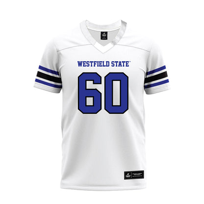 Westfield State - NCAA Football : Dylan Rosario - White Premium Football Jersey-0