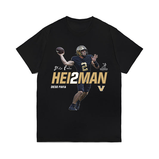 Vanderbilt - NCAA Football : Diego Pavia - Heisman Finalist Comfort Colors T-Shirt-0