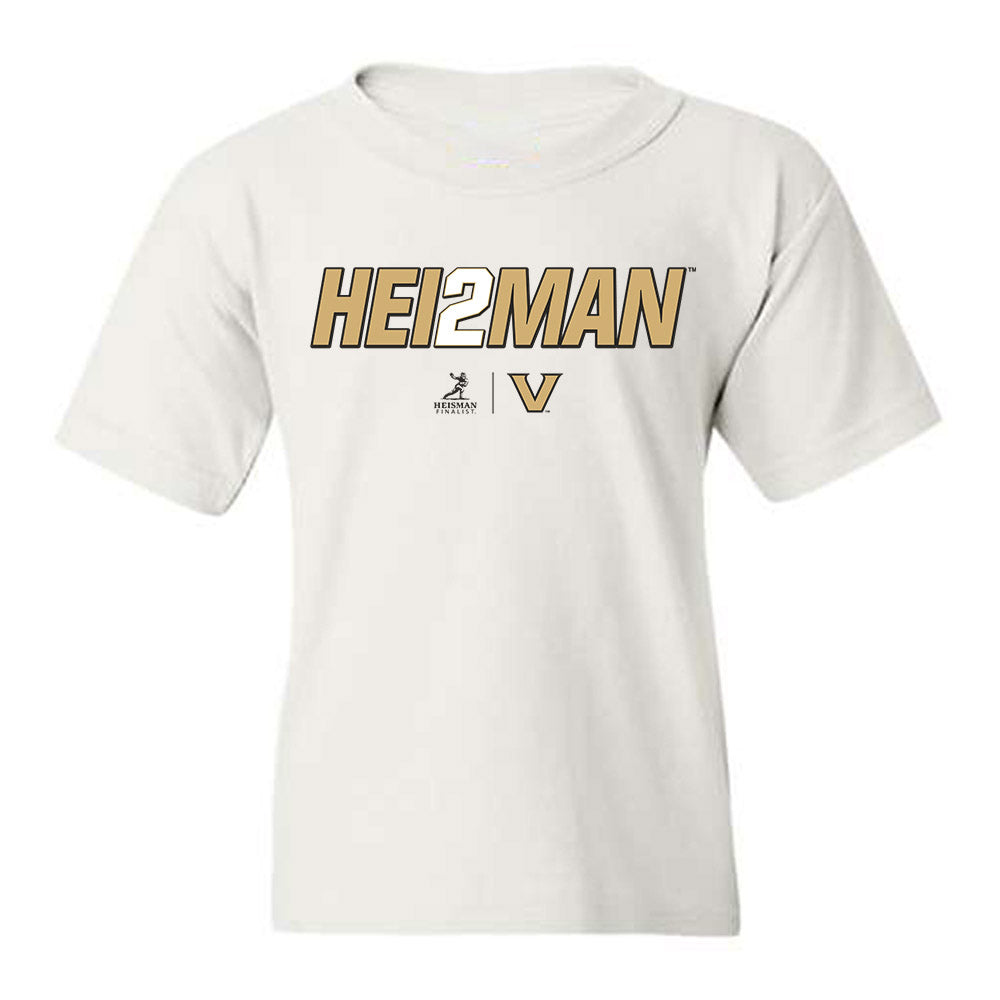 Vanderbilt - NCAA Football : Diego Pavia - Heisman Finalist Youth T-Shirt-0