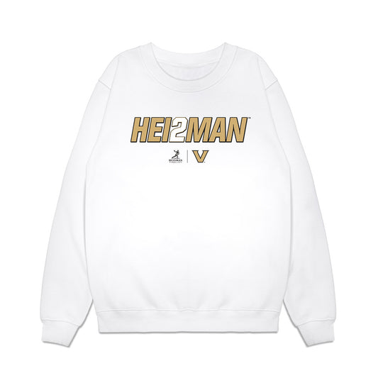 Vanderbilt - NCAA Football : Diego Pavia - Heisman Finalist Premium Crewneck Sweatshirt-0