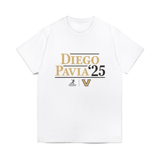 Vanderbilt - NCAA Football : Diego Pavia - Heisman Finalist Campaign Tee Comfort Colors T-Shirt-0