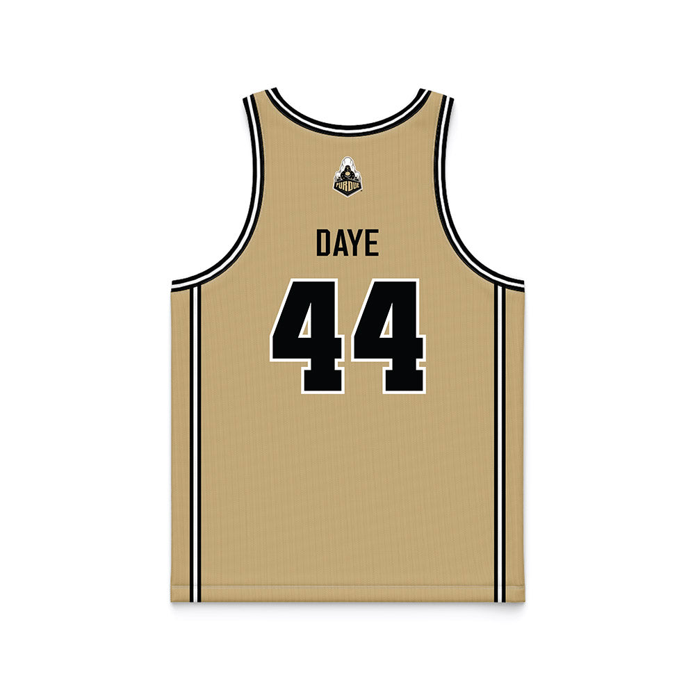 Purdue - NCAA Women's Basketball : Tara Daye - Gold Basketball Jersey-1