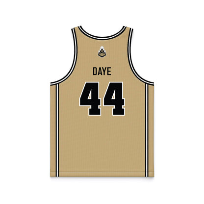 Purdue - NCAA Women's Basketball : Tara Daye - Gold Basketball Jersey-1