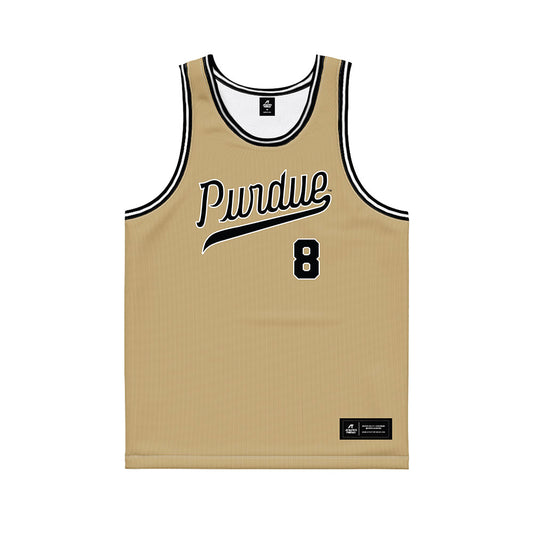Purdue - NCAA Women's Basketball : Hila Karsh - Gold Basketball Jersey-0