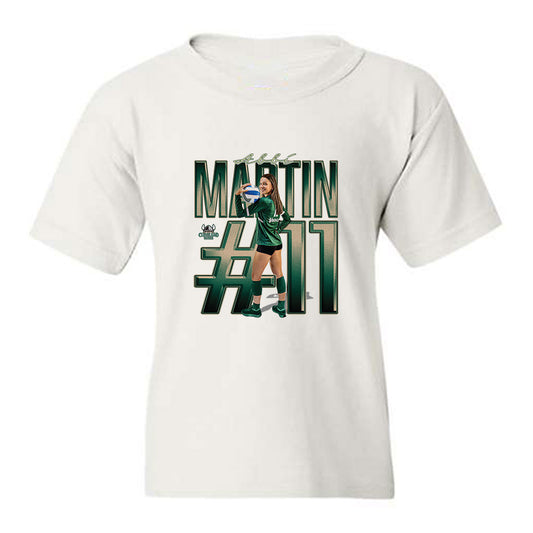 Cleveland State - NCAA Women's Volleyball : Abbi Martin - Collage Youth T-Shirt-0