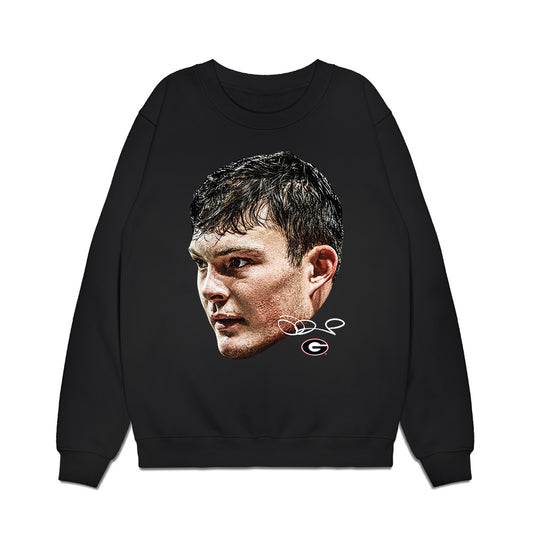 Georgia - NCAA Football : Oscar Delp - Game Face Premium Crewneck Sweatshirt-0
