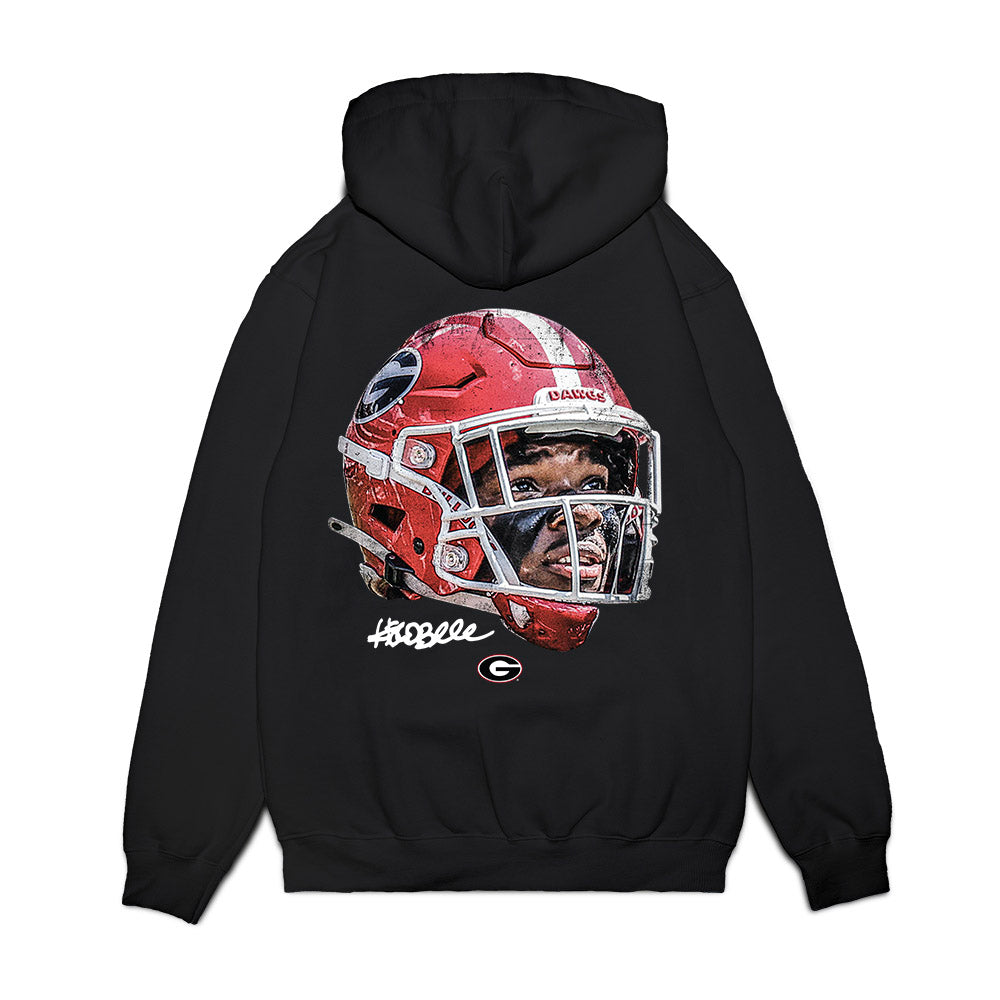 Georgia - NCAA Football : Dillon Bell - Premium Hooded Sweatshirt-1