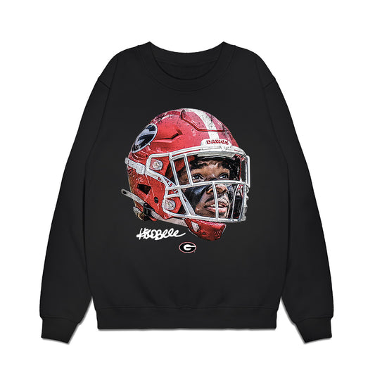 Georgia - NCAA Football : Dillon Bell - Premium Crewneck Sweatshirt-0