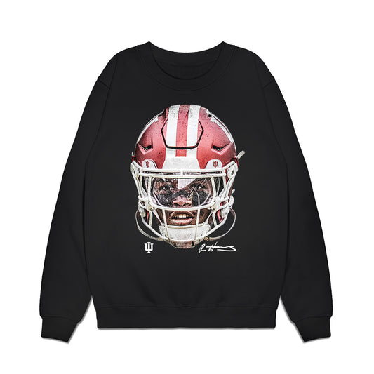 Indiana - NCAA Football : Roman Hemby - Game Face Premium Crewneck Sweatshirt-0