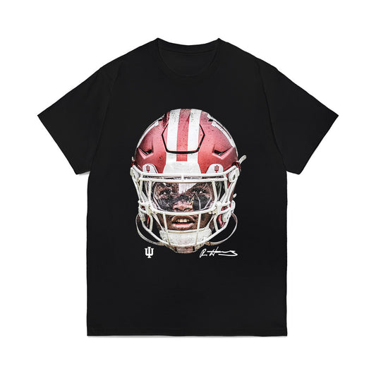 Indiana - NCAA Football : Roman Hemby - Game Face Comfort Colors T-Shirt-0