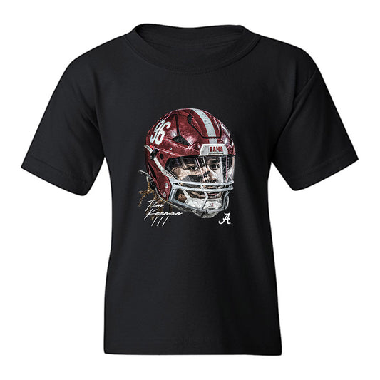Alabama - NCAA Football : Tim Keenan III - Game Face Youth T-Shirt-0