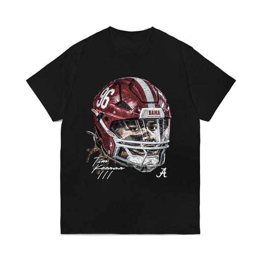 Alabama - NCAA Football : Tim Keenan III - Game Face Comfort Colors T-Shirt-0