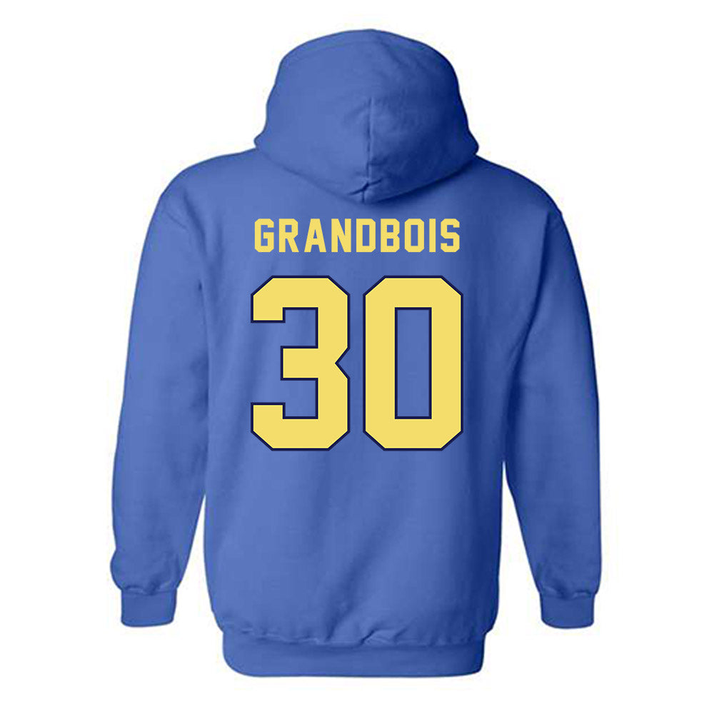 Worcester State - NCAA Baseball : Bryce Grandbois - Classic Shersey Hooded Sweatshirt-1