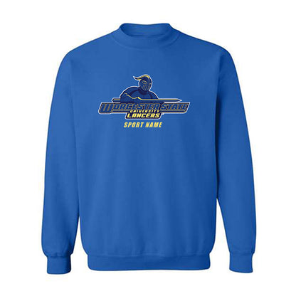 Worcester State - NCAA Men's Basketball : Dajon Burton - Classic Shersey Crewneck Sweatshirt-0