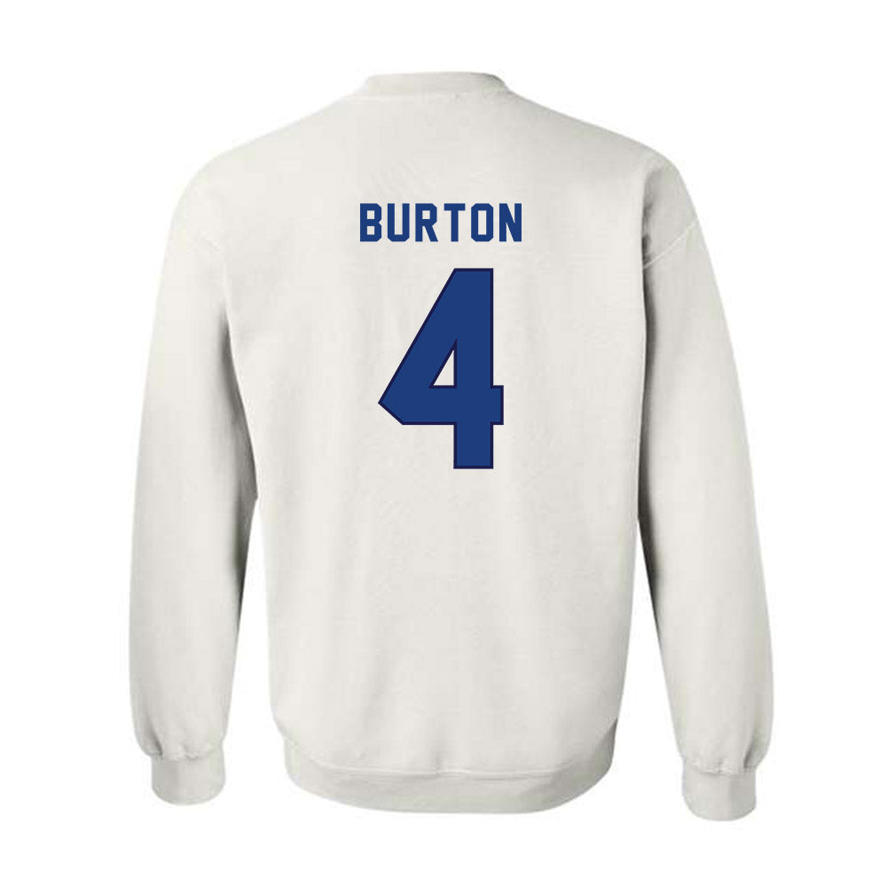 Worcester State - NCAA Men's Basketball : Dajon Burton - Classic Shersey Crewneck Sweatshirt-1
