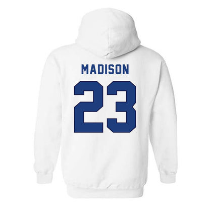 Worcester State - NCAA Women's Basketball : Naveiha Madison - Classic Shersey Hooded Sweatshirt-1