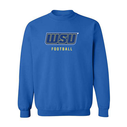 Worcester State - NCAA Football : John Doucette - Classic Shersey Crewneck Sweatshirt-0