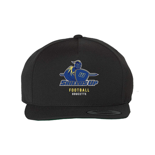 Worcester State - NCAA Football : John Doucette - Snapback Hat-0