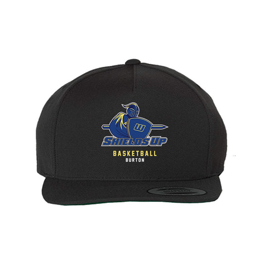 Worcester State - NCAA Men's Basketball : Dajon Burton - Snapback Hat-0