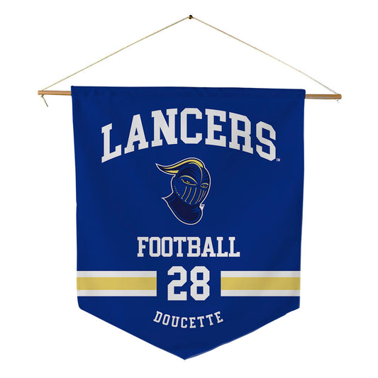 Worcester State - NCAA Football : John Doucette - Pennant - 18" x 21"-0