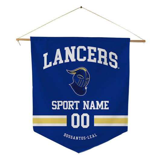 Worcester State - NCAA Men's Basketball : Kaelin Dossantos-Leal - Pennant - 18" x 21"-0
