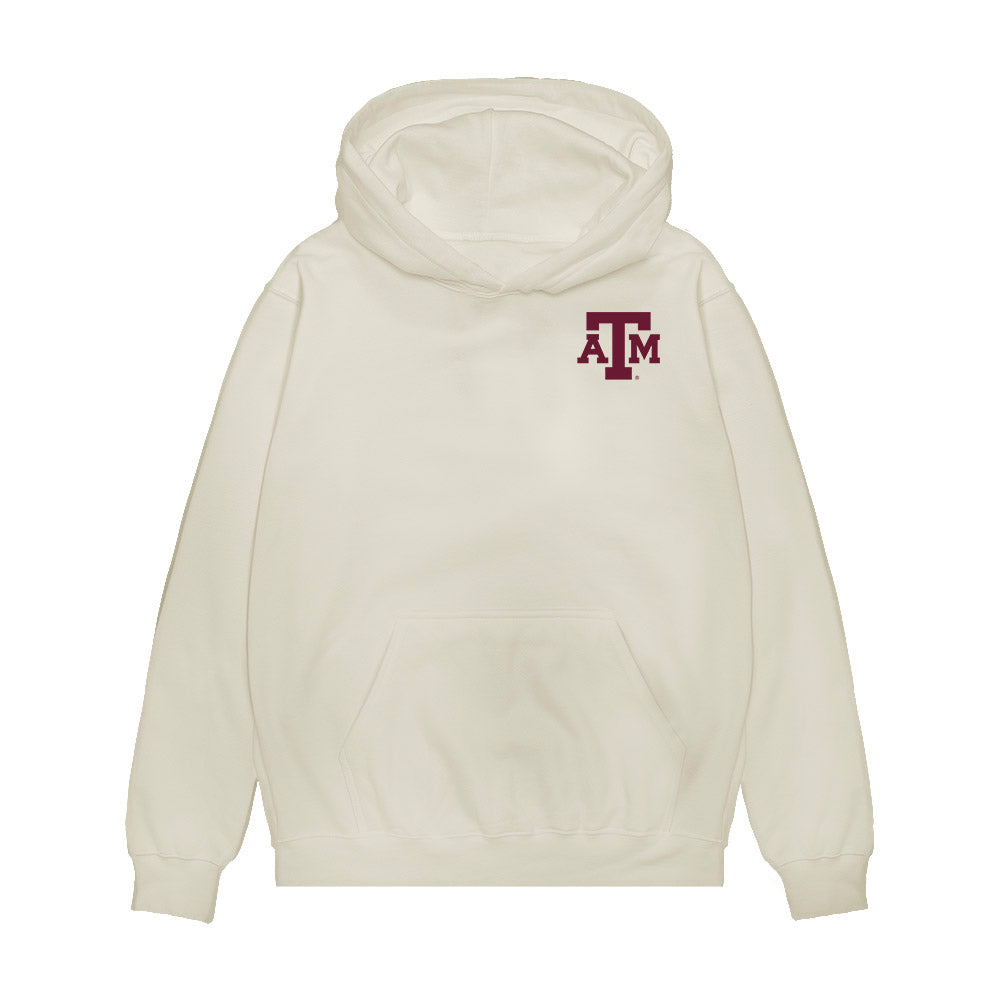 Texas A&M - NCAA Football : Dezz Ricks - Game Face Premium Hooded Sweatshirt-0