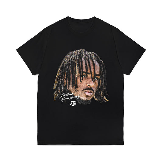 Texas A&M - NCAA Football : Julian Humphrey - Game Face Comfort Colors T-Shirt-0