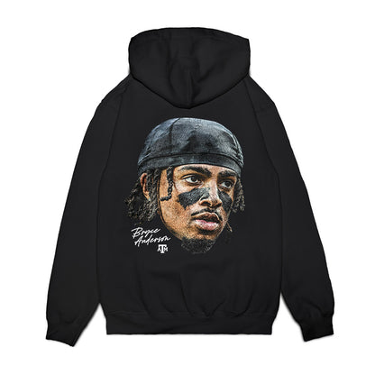 Texas A&M - NCAA Football : Bryce Anderson - GameFace Premium Hooded Sweatshirt-1