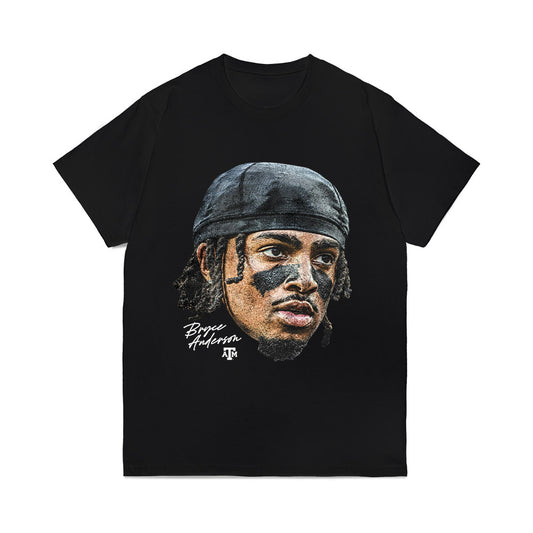 Texas A&M - NCAA Football : Bryce Anderson - GameFace Comfort Colors T-Shirt-0