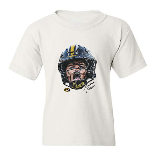 Missouri - NCAA Football : Josiah Trotter - Game Face Youth T-Shirt-0