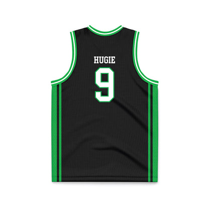 Marshall - NCAA Men's Basketball : Shamarrie Hugie - Black Basketball Jersey-1