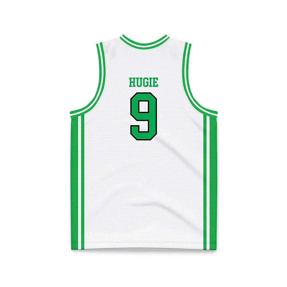 Marshall - NCAA Men's Basketball : Shamarrie Hugie - White Basketball Jersey-1