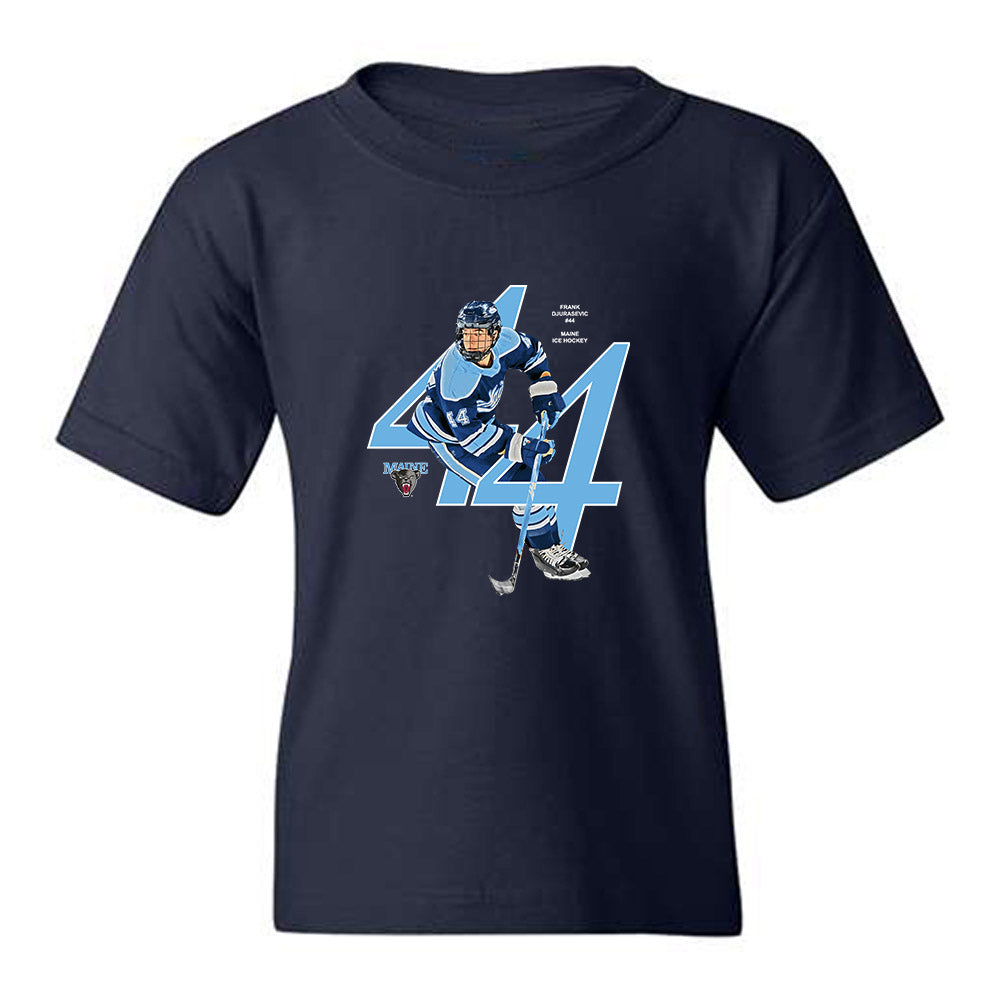 Maine - NCAA Men's Ice Hockey : Frank Djurasevic - Breakthrough Youth T-Shirt-0