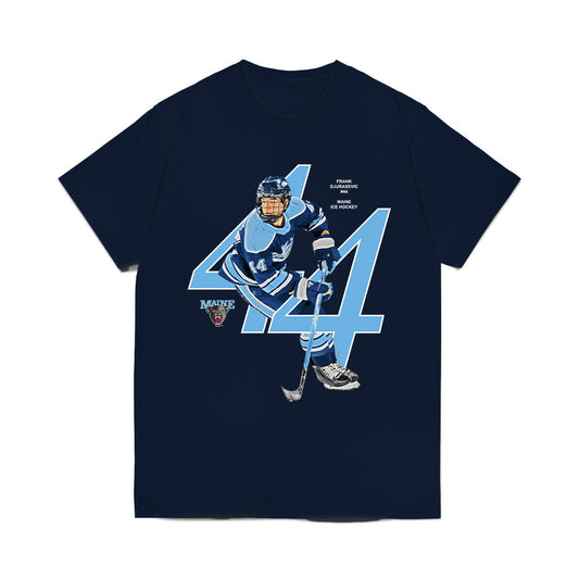 Maine - NCAA Men's Ice Hockey : Frank Djurasevic - Breakthrough Comfort Colors T-Shirt-0