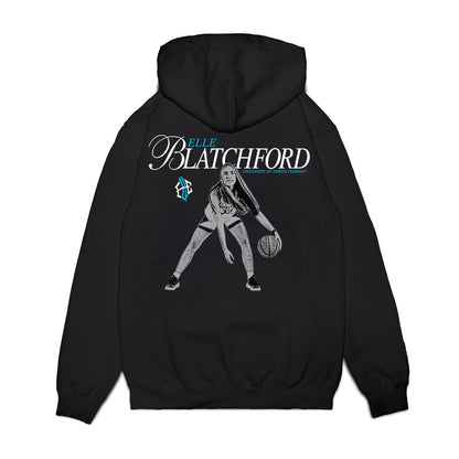 UNF - NCAA Women's Basketball : Elle Blatchford - Graphic Tee Premium Hooded Sweatshirt-1