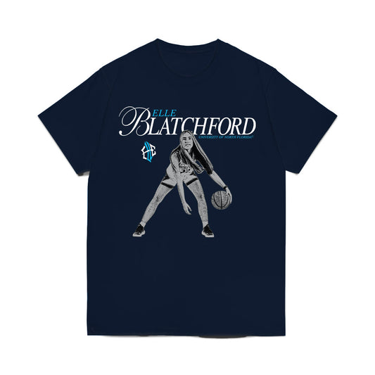 UNF - NCAA Women's Basketball : Elle Blatchford - Graphic Tee Comfort Colors T-Shirt-0