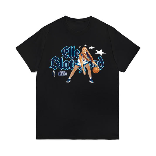 UNF - NCAA Women's Basketball : Elle Blatchford - Graphic Tee Comfort Colors T-Shirt-0