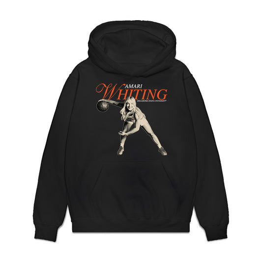Oklahoma State - NCAA Women's Basketball : Amari Whiting - Legacy Premium Hooded Sweatshirt-0