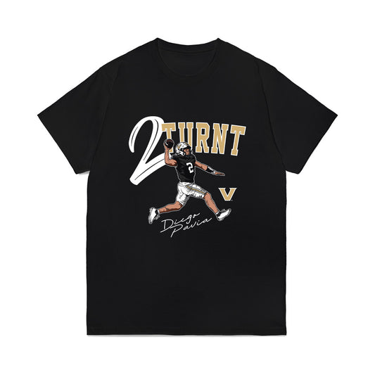 Vanderbilt - NCAA Football : Diego Pavia - 2 Turnt Caricature Comfort Colors T-Shirt-0