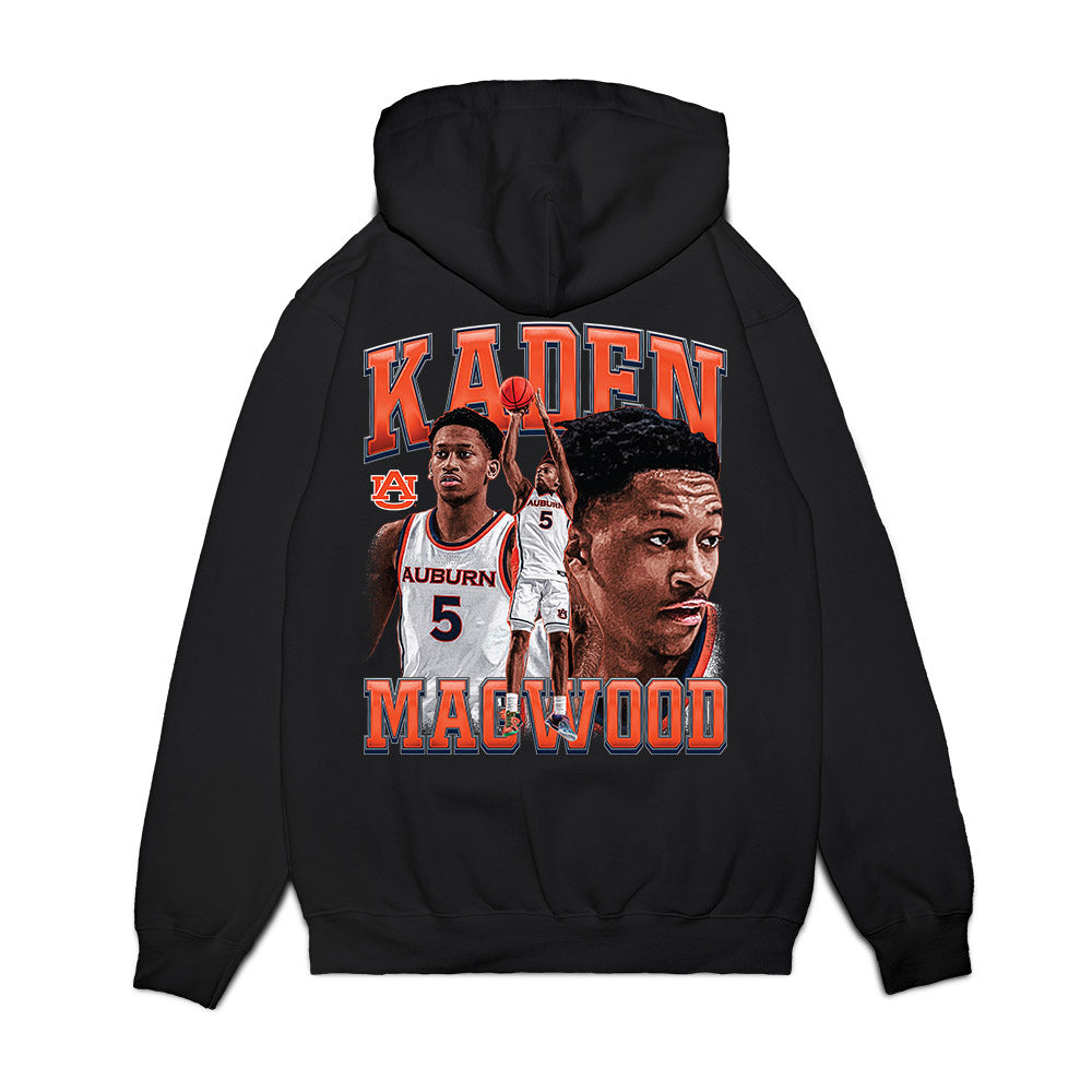 Auburn - NCAA Men's Basketball : Kaden Magwood - Collage Premium Hooded Sweatshirt-1