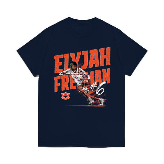 Auburn - NCAA Men's Basketball : Elyjah Freeman - Collage Comfort Colors T-Shirt-0