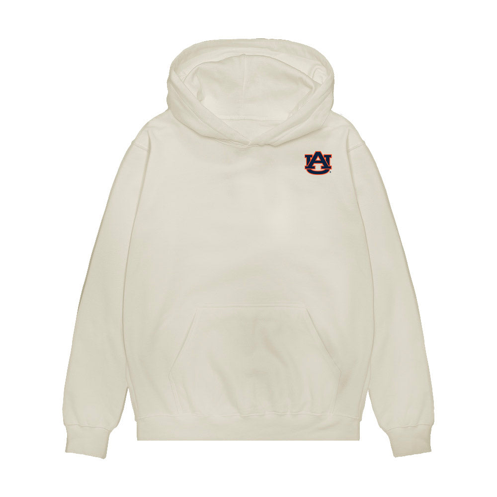 Auburn - NCAA Men's Basketball : Keyshawn Hall - Collage Premium Hooded Sweatshirt-0