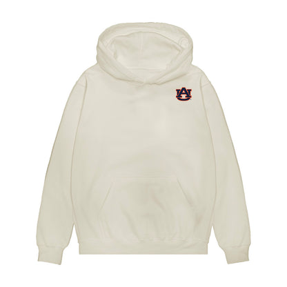 Auburn - NCAA Men's Basketball : Keyshawn Hall - Collage Premium Hooded Sweatshirt-0