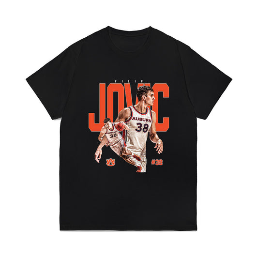Auburn - NCAA Men's Basketball : Filip Jovic - Collage Comfort Colors T-Shirt-0
