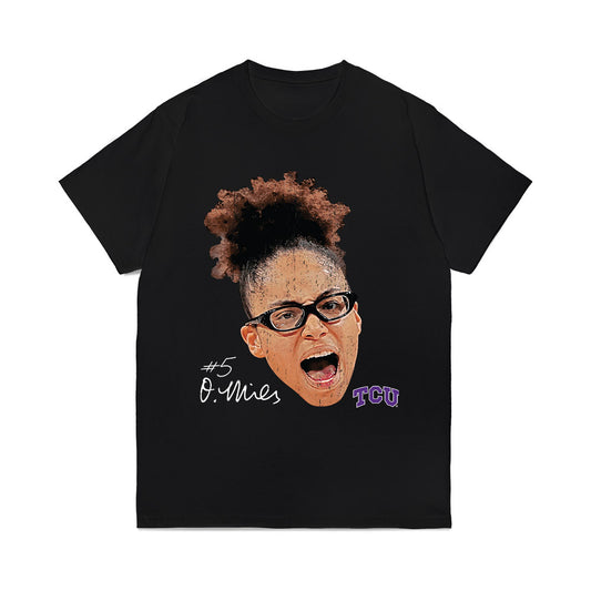 TCU - NCAA Women's Basketball : Olivia Miles - GameFace Comfort Colors T-Shirt-0
