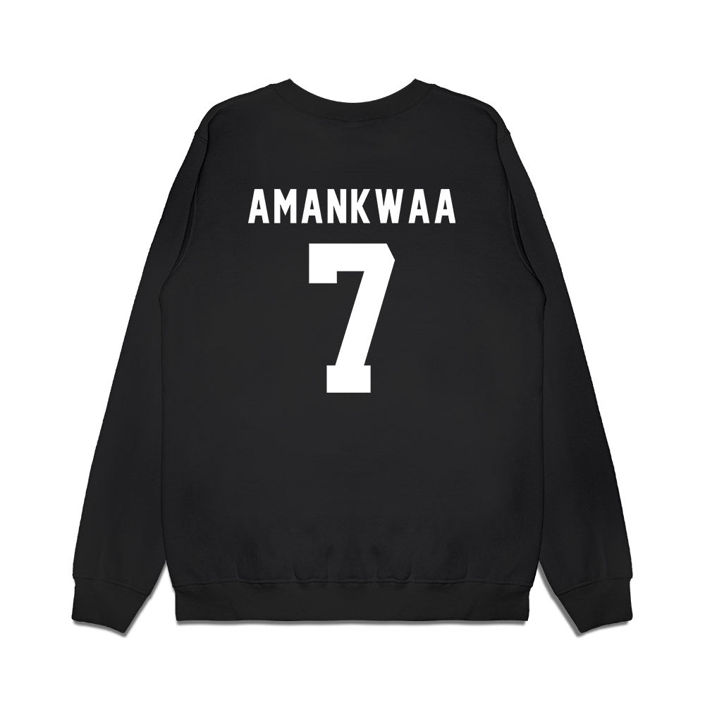 Delaware - NCAA Football : Thomas Amankwaa - Sports Shersey Premium Crewneck Sweatshirt-1