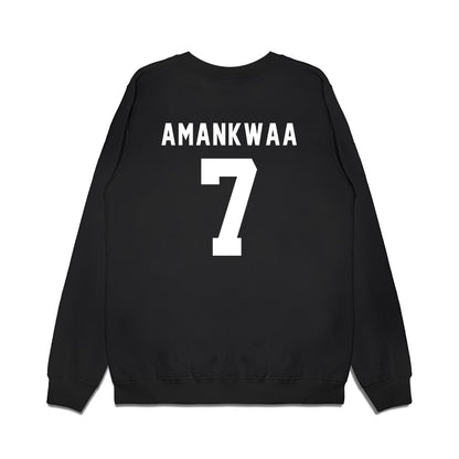 Delaware - NCAA Football : Thomas Amankwaa - Sports Shersey Premium Crewneck Sweatshirt-1