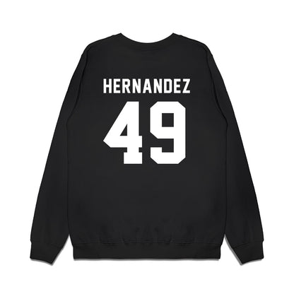 Delaware - NCAA Football : Yamdry Hernandez - Sports Shersey Premium Crewneck Sweatshirt-1