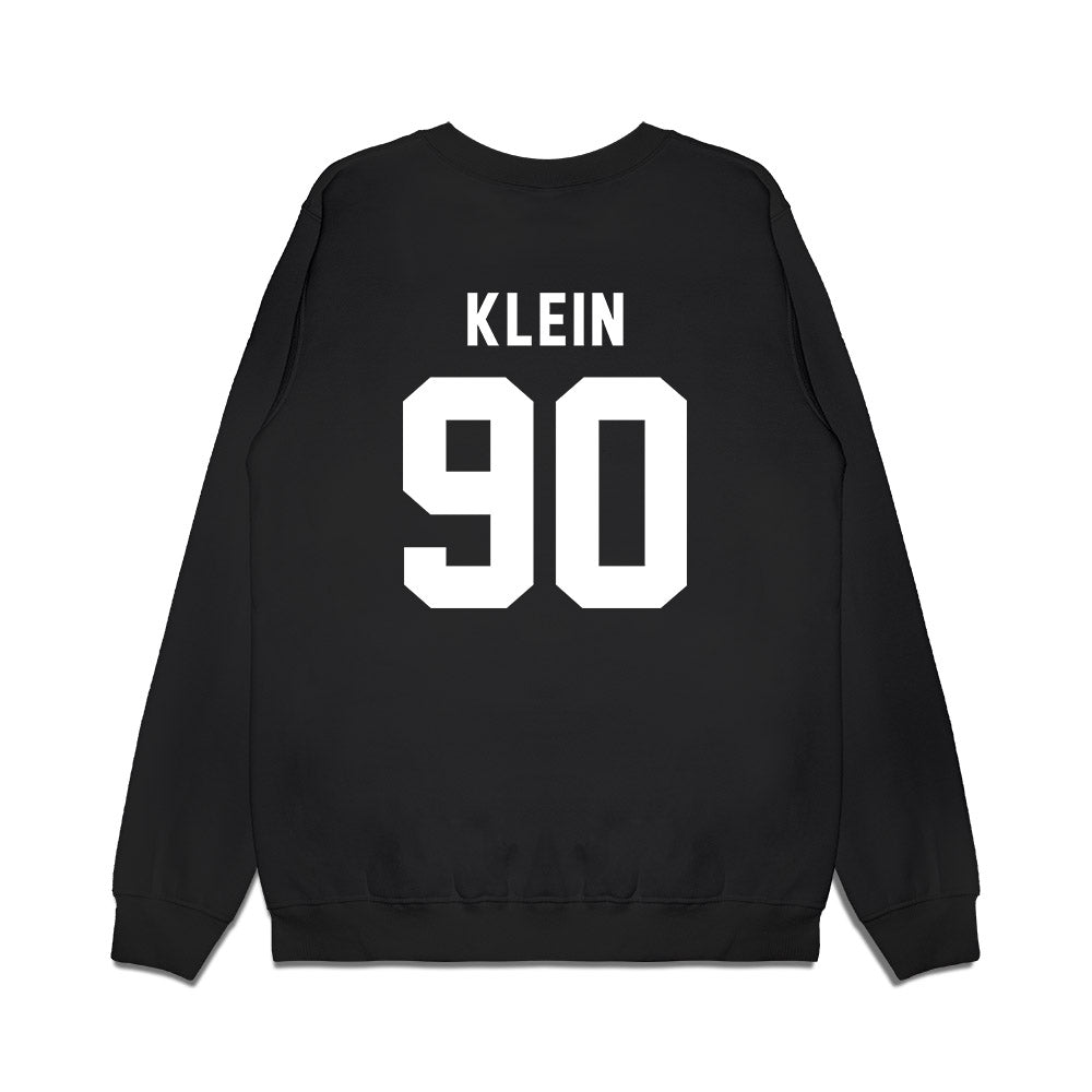 Delaware - NCAA Football : Logan Klein - Sports Shersey Premium Crewneck Sweatshirt-1