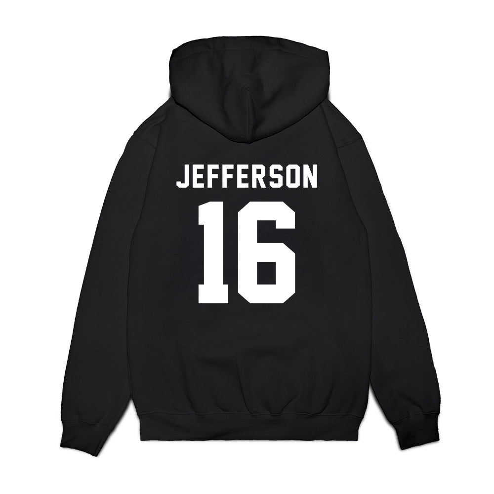 Delaware - NCAA Football : Noah Jefferson - Sports Shersey Premium Hooded Sweatshirt-1
